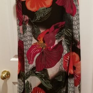 Floral Tropical Skirt